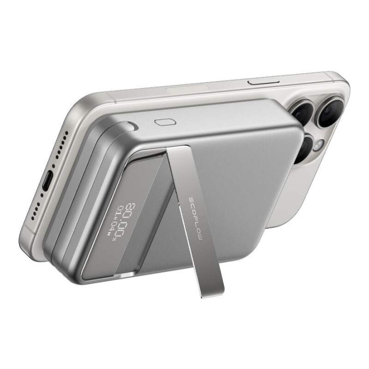 EcoFlow RAPID magnetic powerbank, 10000mAh, (silver).