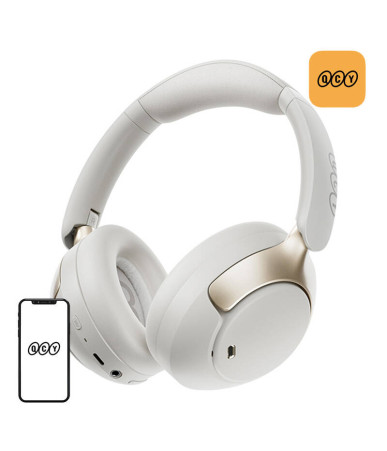 QCY H3 Pro Cuffie Wireless Bianche