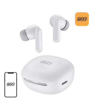 Cuffie TWS QCY MeloBuds HT16 (Bianco)