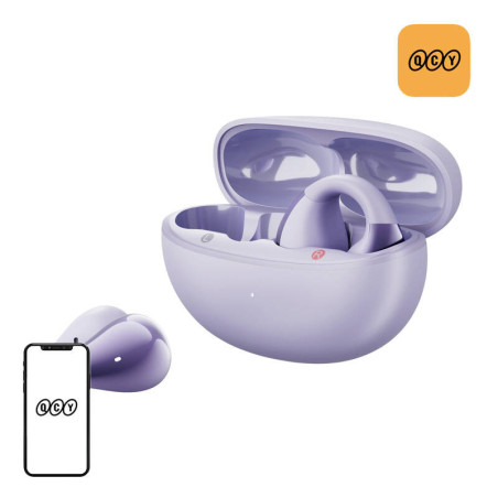 Cuffie QCY Crossky Clip C30 Viola