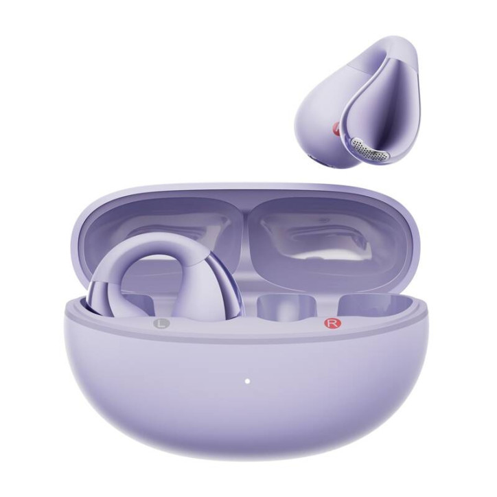 QCY Crossky Clip C30 headphones (purple) QCY Crossky Clip C30 headphones (purple)