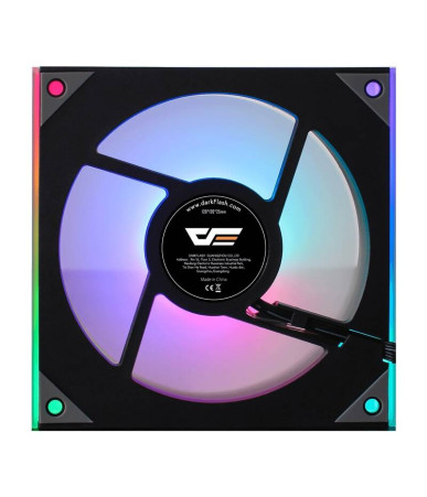 Darkflash DM8 ARGB Cooling Fan (Black)