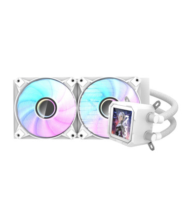 darkFlash DV240S Dissipatore CPU a Liquido Bianco