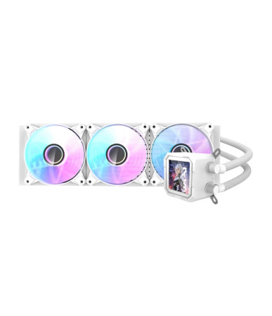 darkFlash DV360S AIO Liquid CPU Cooler 360mm Bianco