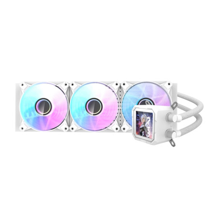 darkFlash DV360S AIO Liquid CPU Cooler 360mm Bianco