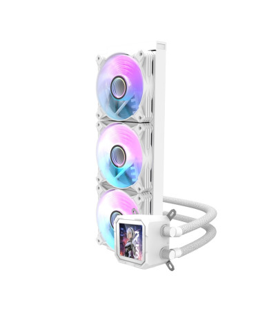 darkFlash DV360S AIO Liquid CPU Cooler 360mm Bianco