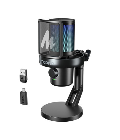 Microfono Maono DM40 Pro USB/Wireless Nero