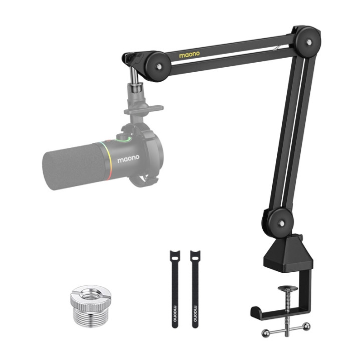 Maono BA37 Supporto Microfono A Braccio Sospensione Nero Maono BA37 Supporto Microfono A Braccio Sospensione Nero