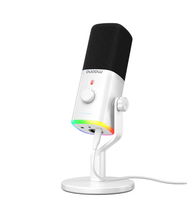 Maono PD100X Microfono Dinamico USB/XLR Bianco