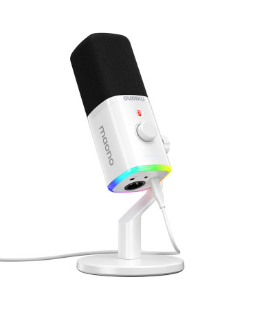 Maono PD100X Microfono Dinamico USB/XLR Bianco