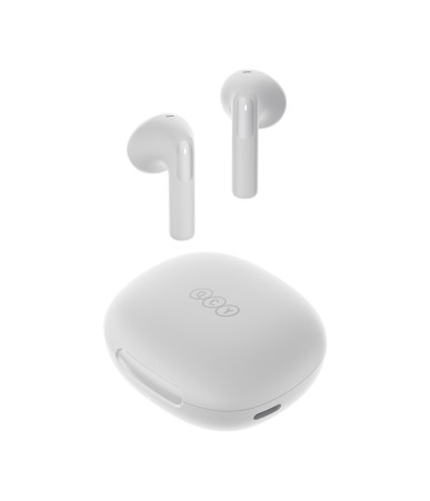 Cuffie TWS QCY Ailybuds E20 HT13 (Bianco)