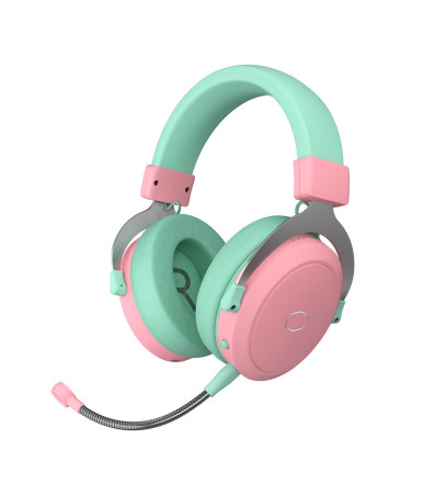 Cooler Master CH351-MC gaming headphones (green-pink)