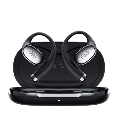 QCY Crossky R70 Cuffie Wireless Open-Ear Bluetooth 6.0 Nero