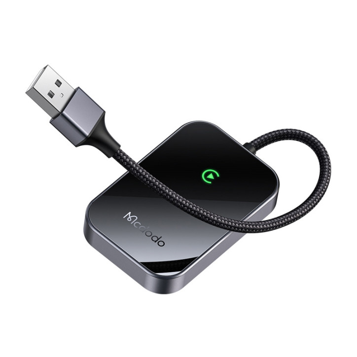 CarPlay wireless adapter with USB cable McDodo CA-7210 black CarPlay wireless adapter with USB cable McDodo CA-7210 black