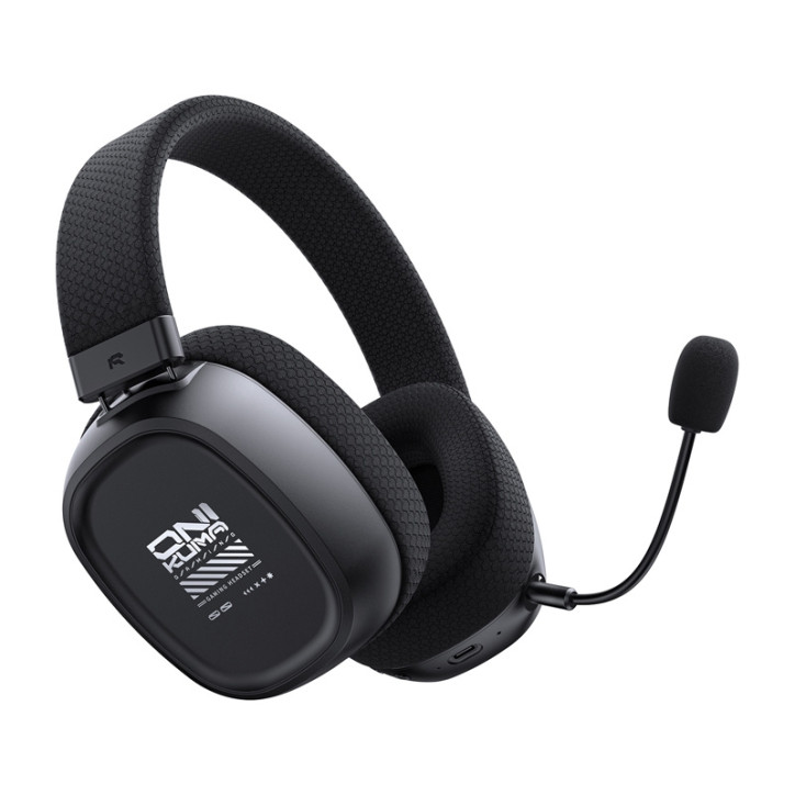 ONIKUMA GT839 Cuffie Gaming Tri-Mode Bluetooth 5.4/2.4GHz/Cablato Nero