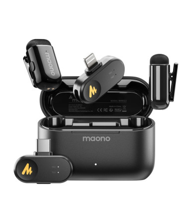 Maono WM622 PBC2 Microfono Lavalier Wireless