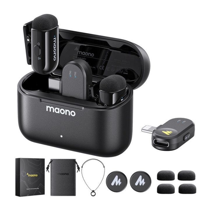 Maono WM622 PBC2 Microfono Lavalier Wireless
