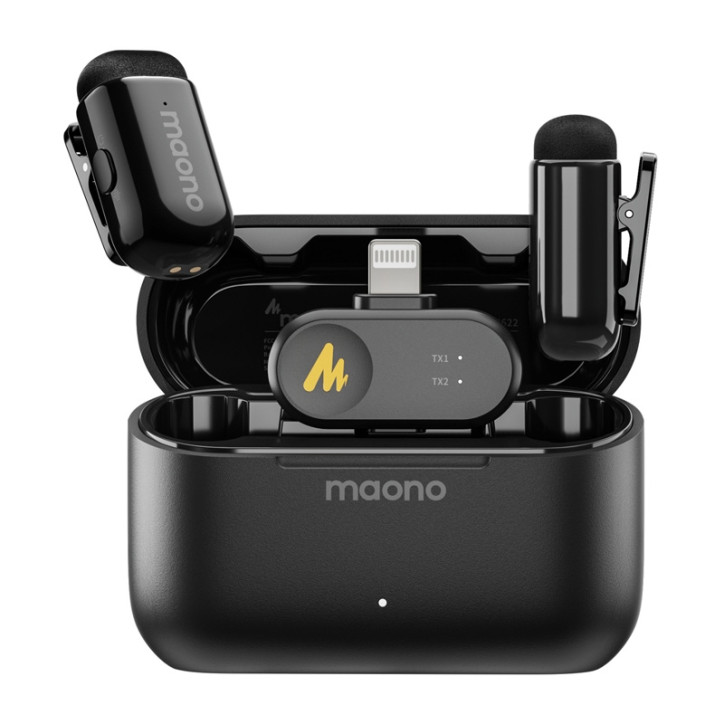 Maono WM622 PB2 Microfono Wireless per iPhone/iPad