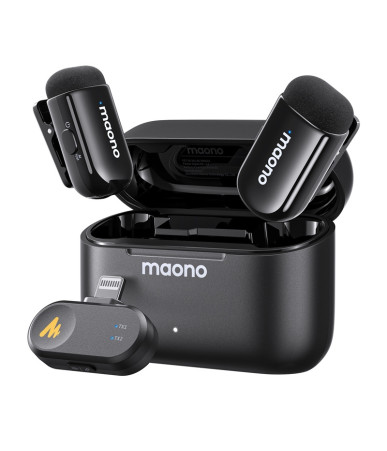 Maono WM622 PB2 Microfono Wireless per iPhone/iPad