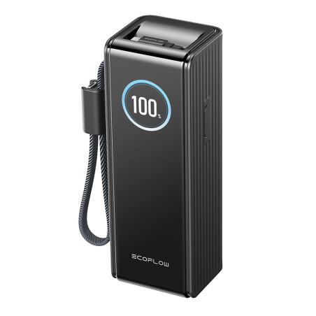 EcoFlow RAPID Powerbank 25000mAh, 170W con cavi integrati 100W