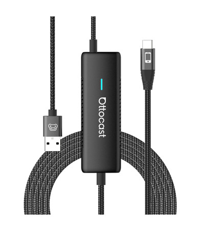 Ottocast wireless car adapter with MirrorCast