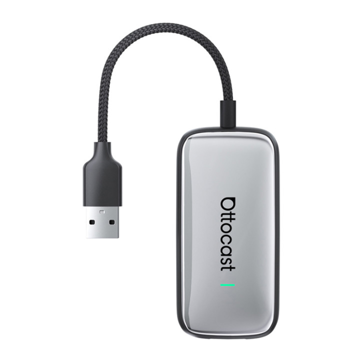 Ottocast Play2Video Plus CarPlay/Android Auto Wireless Adapter CA515-T
