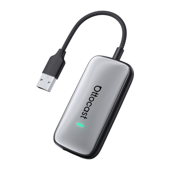 Ottocast Play2Video Plus CarPlay/Android Auto Wireless Adapter CA515-T