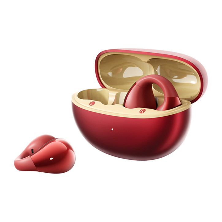 Cuffie QCY Crossky Clip C30S (Rosso)