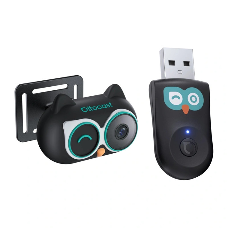 Adattatore CarPlay Wireless Ottocast con Nanny Auto (Cabin Care)