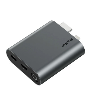 HDMI to USB-C adapter for charging AR RayNeo glasses