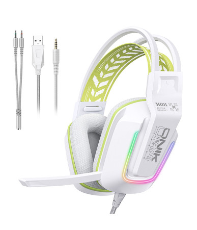 ONIKUMA X13 gaming headphones (white)