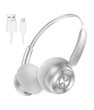 ONIKUMA GT820 Cuffie Gaming Wireless Grigio