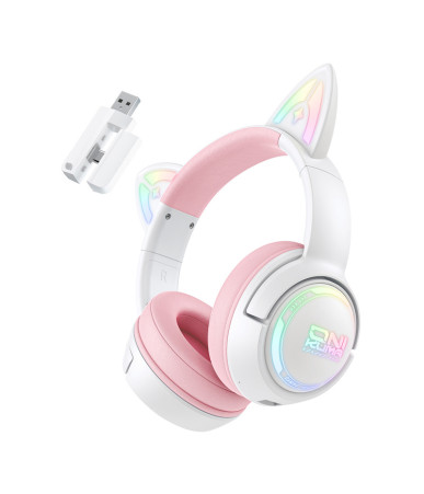 ONIKUMA GT838 gaming headphones (pink)