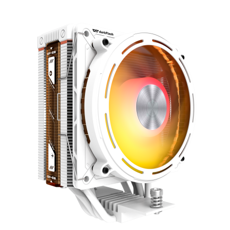 Dissipatore CPU Darkflash E400 Bianco con raffreddamento attivo
