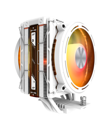 Dissipatore CPU Darkflash E400 PLUS (Bianco) - Active Cooling