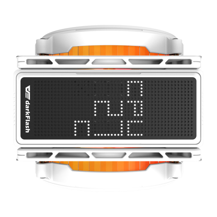 Dissipatore CPU Darkflash E400 PLUS (Bianco) - Active Cooling