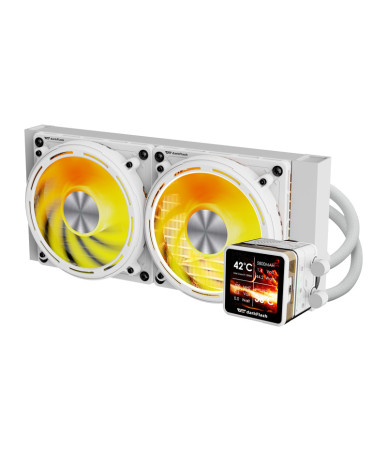 Water cooling for the processor DE240 (white)