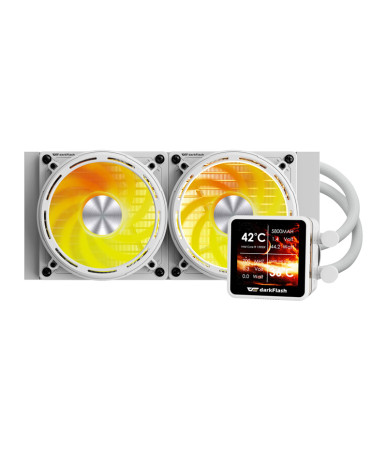 Water cooling for the processor DE240 (white)