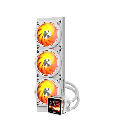 darkFlash DE360 360mm White Liquid CPU Cooler