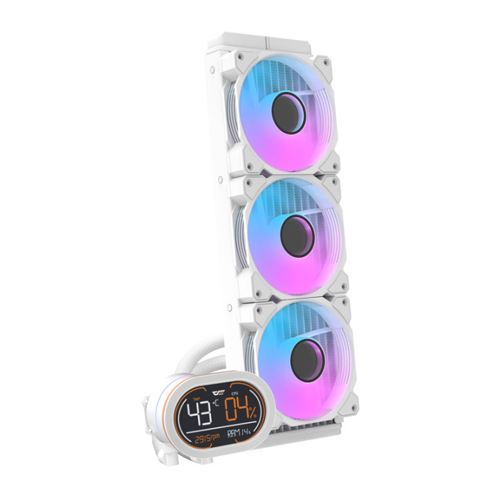 darkFlash DH360D 360mm Raffreddamento a Liquido CPU Bianco darkFlash DH360D 360mm Raffreddamento a Liquido CPU Bianco