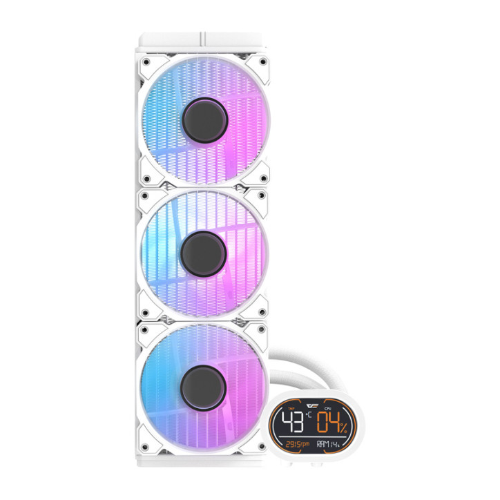 darkFlash DH360D 360mm Raffreddamento a Liquido CPU Bianco darkFlash DH360D 360mm Raffreddamento a Liquido CPU Bianco