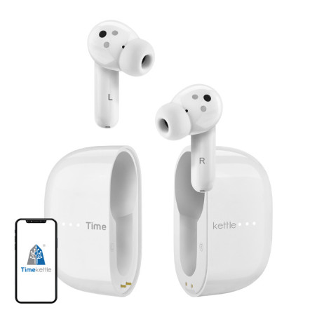 Auricolari TIMEKETTLE M3 per Traduzione Offline (Bianco)