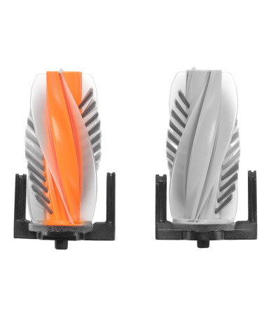 ROMO bristle and rubber elements brush