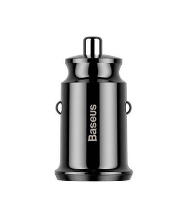 Caricatore Auto Baseus Grain 2x USB 5V 3.1A (Nero)