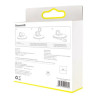 Baseus Organizer Caricatore Apple Watch Bianco ACSLH-02