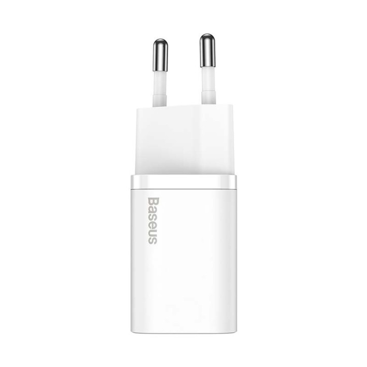 Baseus Super Si Quick Charger 1C 20W Bianco