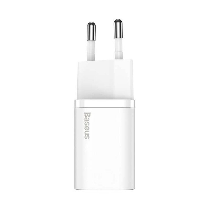 Baseus Super Si Quick Charger 1C 20W Bianco