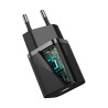 Baseus Super Si Quick Charger 1C 20W con cavo USB-C Lightning 1m Nero