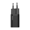 Baseus Super Si Quick Charger 1C 20W con cavo USB-C Lightning 1m Nero