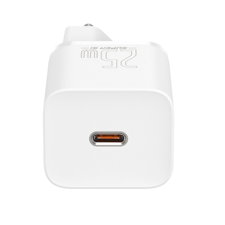 Caricatore Baseus Super Si Quick Charger 1C 25W Bianco